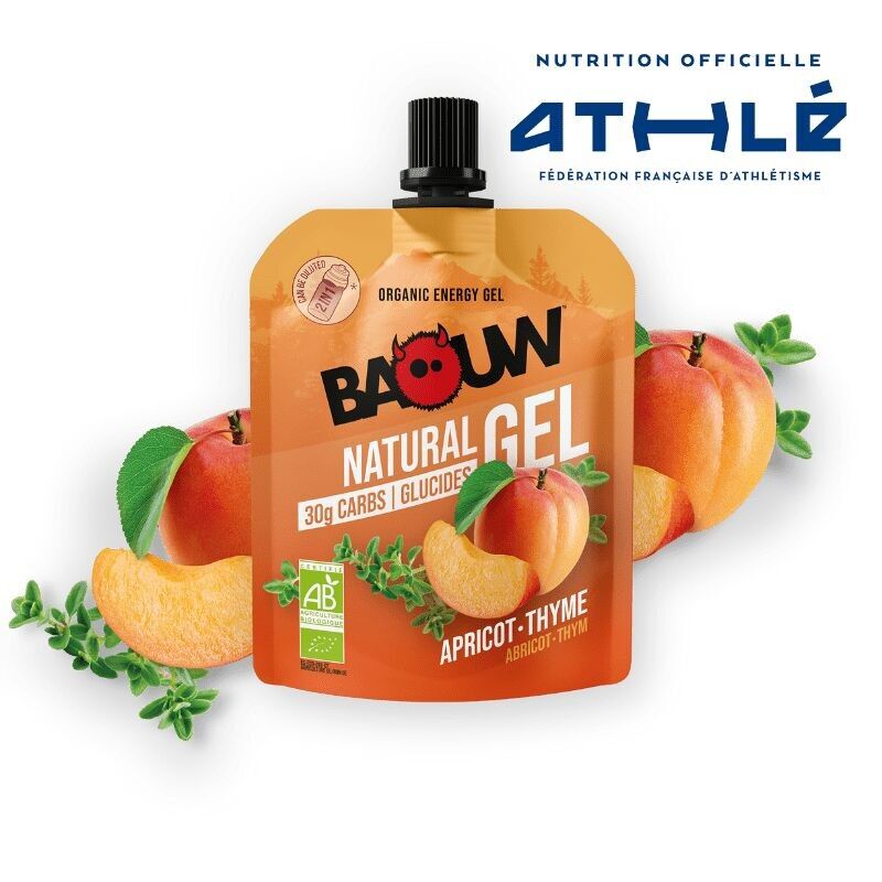 NATURAL ORGANIC APRICOT - THYME ENERGY GELS