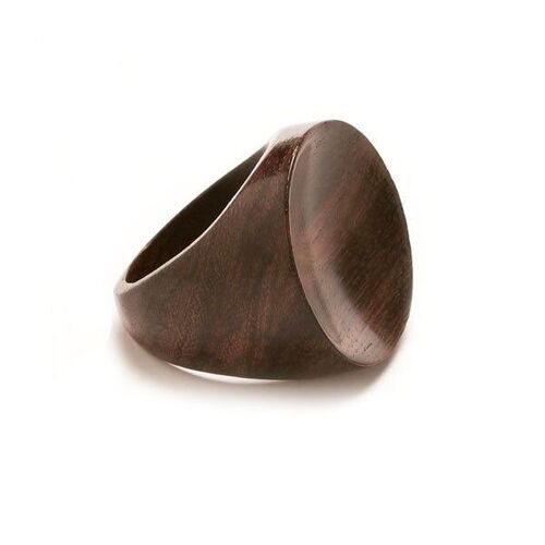 Concave Rosewood Ring