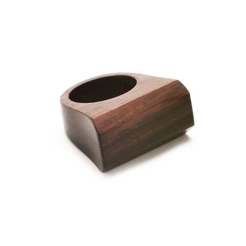 Rectangular wooden ring - Rosewood