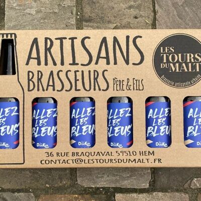 Coffret aller les bleus 6x33cl