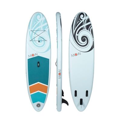MOAI 10.6 Inflatable Stand-up Board with Paddle