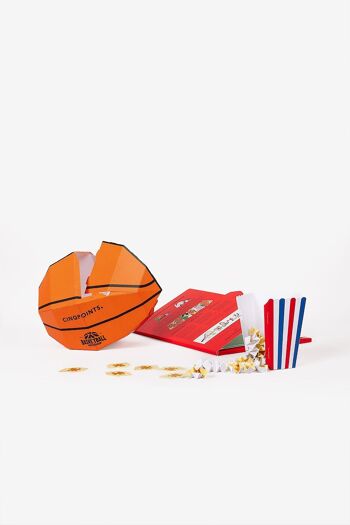 Maquette 3D en papier à monter et personnaliser Basketball 2