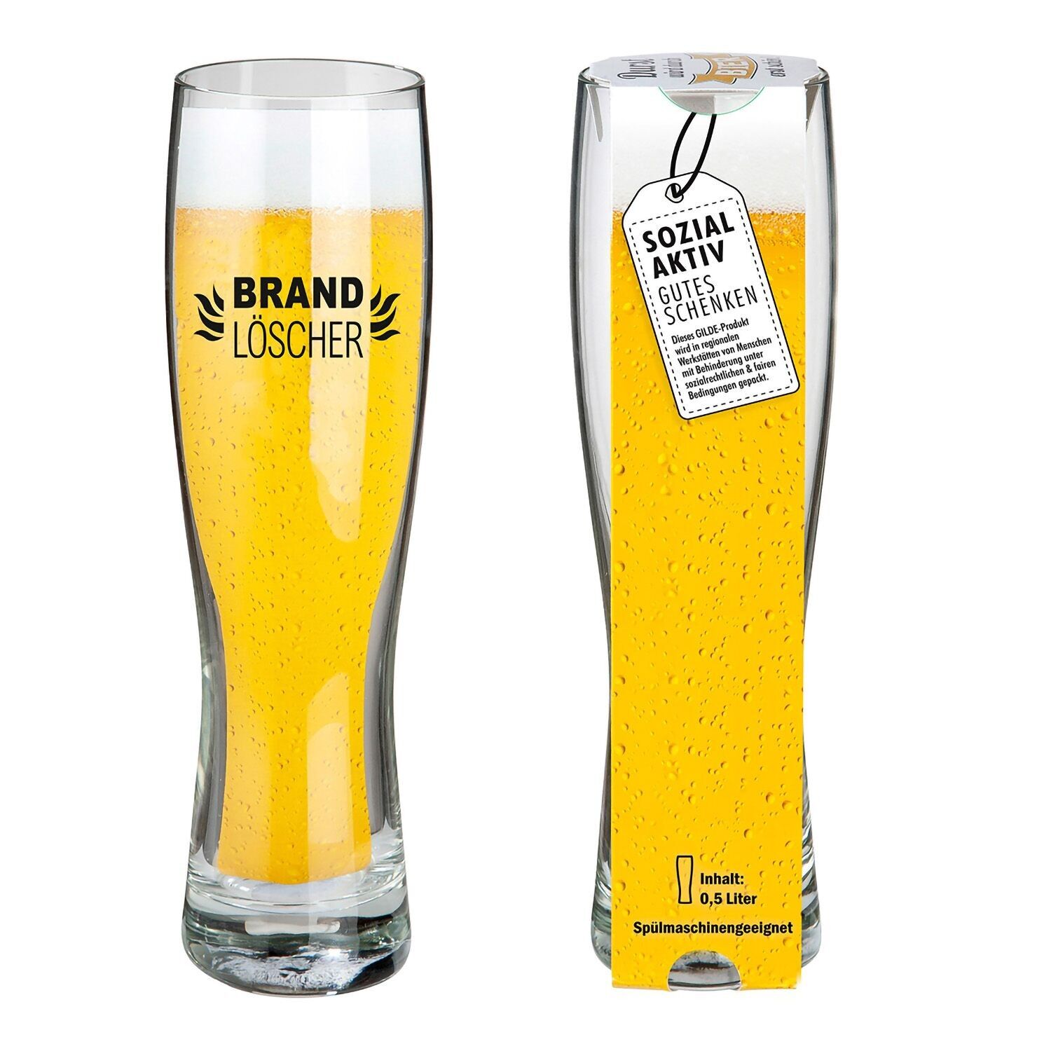 Estintore in vetro di grano H.25 cm