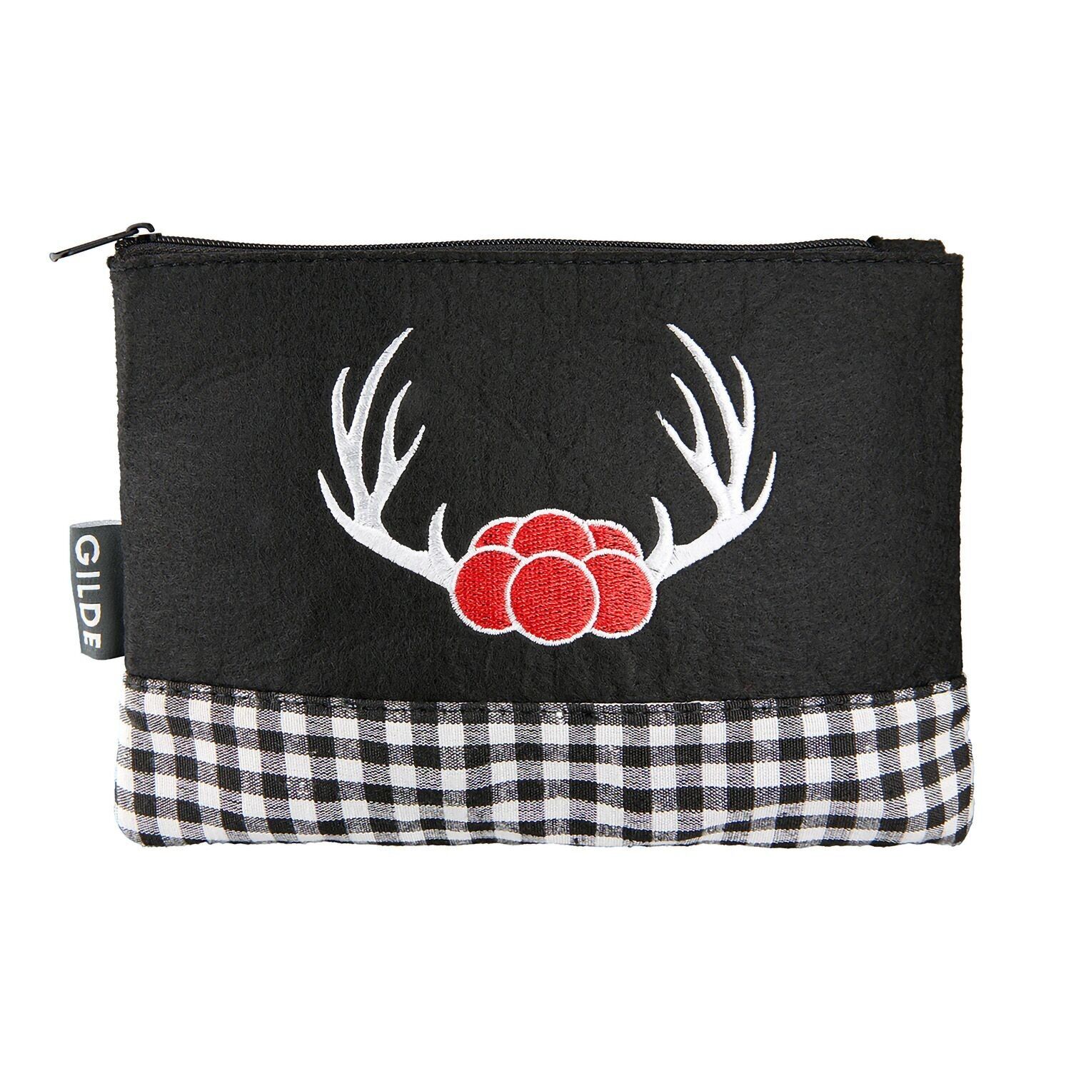 Borsa rettangolare Bollenhut m.Antler H15 cm