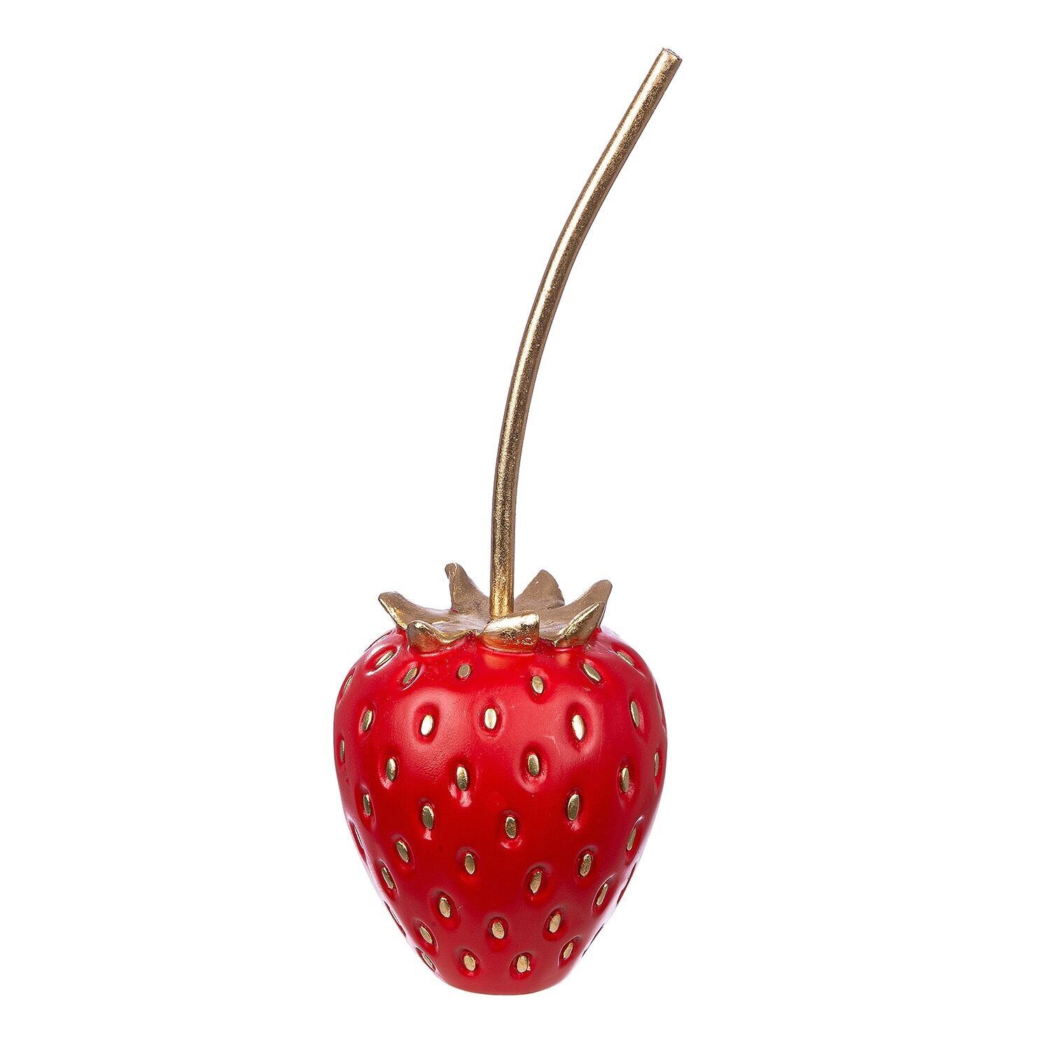 Decorative object strawberry Frutilla H.28.5cm