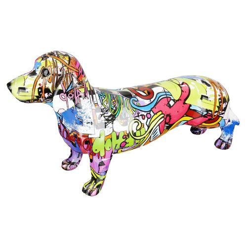 Figur Hund Street Art H.22 cm