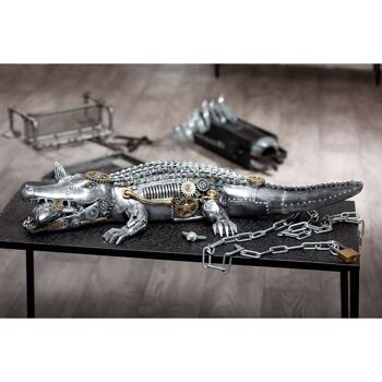 Figurine Crocodile Steampunk crocodile H.14,5 cm 2