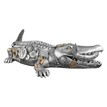 Figurine Crocodile Steampunk crocodile H.14,5 cm 3