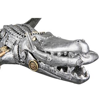 Figurine Crocodile Steampunk crocodile H.14,5 cm 4