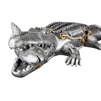 Figurine Crocodile Steampunk crocodile H.14,5 cm 5