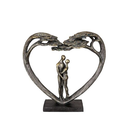 Skulptur Herz Love Tree H.31,5 cm