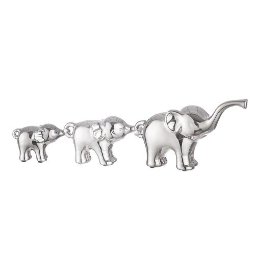 3tlg. Figur Elefant Eddi H.16 cm
