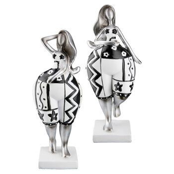 Figurine Aurore H.15,5 cm - 2 fois assorti 1