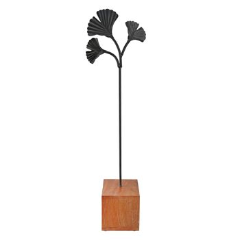 Support relief Ginkgo Ginkgo avec style H.60 cm - 2 fois assorti 3