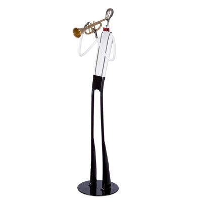 Figura músico trompeta H.41cm
