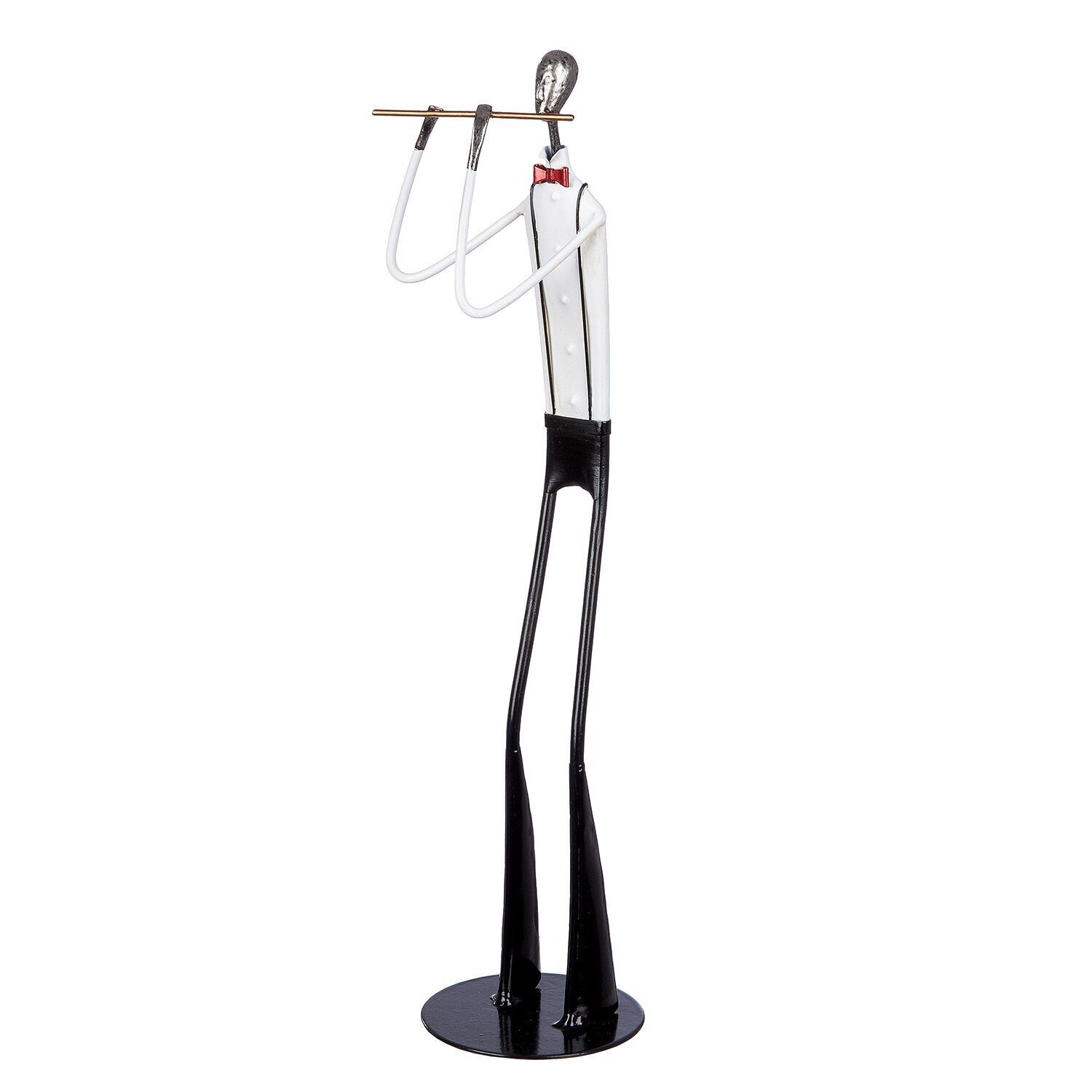 Figure musicienne flûte H.41 cm