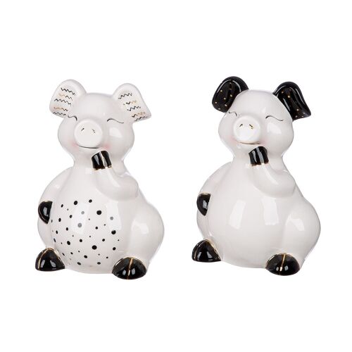 Figur Schwein Hilda H.17 cm - 2fach sortiert