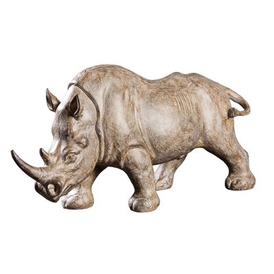 Figurine Rhinocéros H.28,5 cm