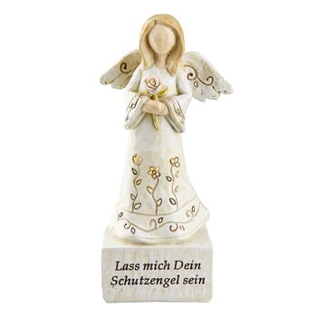 Figurine Ange Gardien H.11,5 cm - 2 fois assorti 3