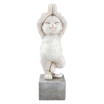 Figurine Chat Chaton H.17 cm - 2 fois assorti 3