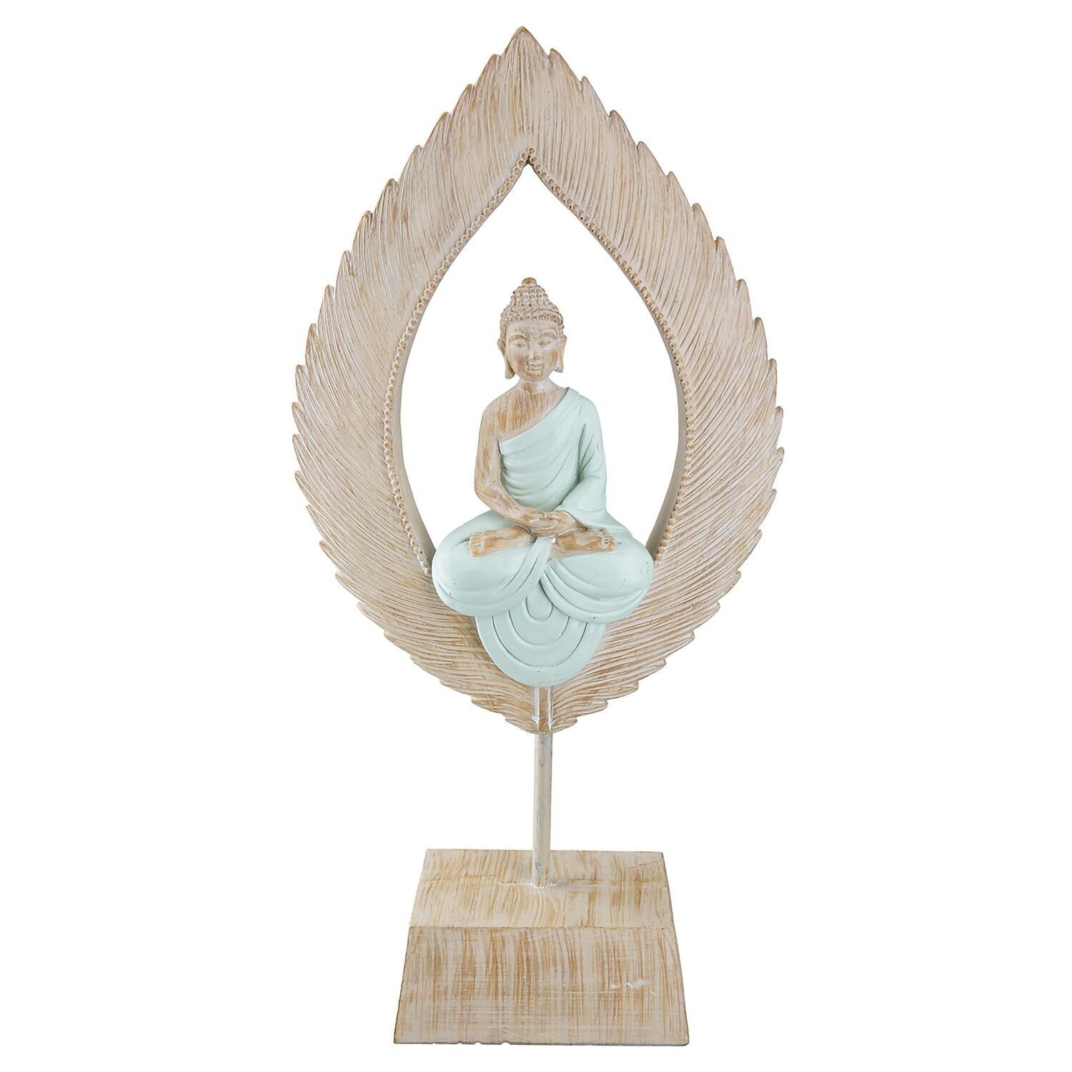 Sculpture Feather Meditation H.31.5cm