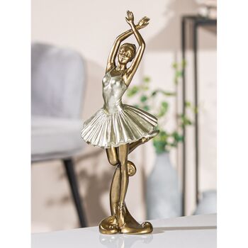 Figurine Ballerine Danseuse Pirouette H.31,5 cm 2