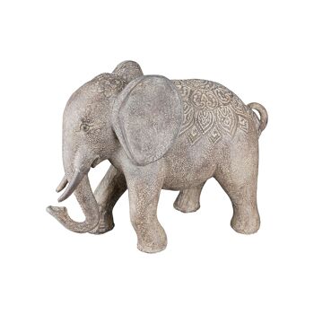 Figurine éléphant Mweya H.15,5 cm 3
