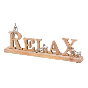 RELAX H lettrage27 cm