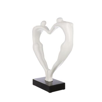 Sculpture coeur couple coeur H.55 cm 4