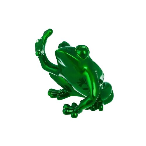 Figur Frosch grün H.35 cm