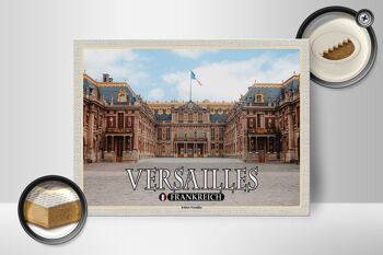 Panneau en bois voyage 40x30cm Versailles France Château de Versailles 2