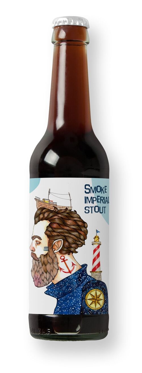 Barlovento Smoke Imperial Stout Botella 33cl