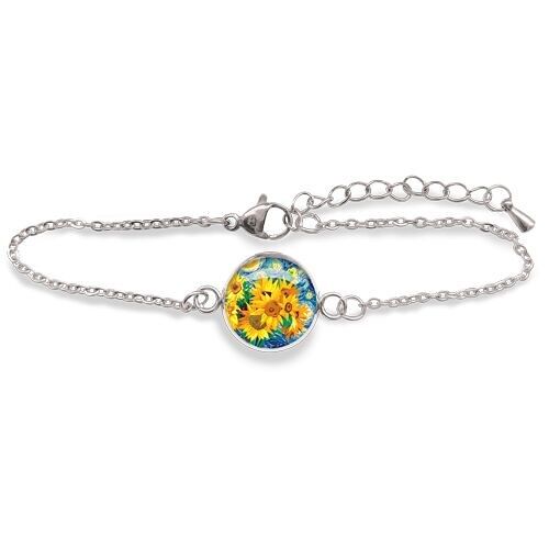 Bracelet Gourmette Van Gogh - Argent