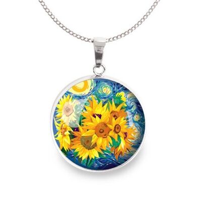 Van Gogh chain necklace - Silver