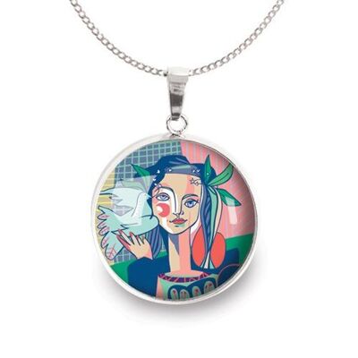 Picasso-Kette – Silber