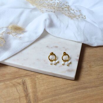 Boucles d'oreilles Perla 10