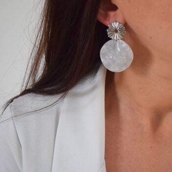 Boucles d'oreilles Ondine 2