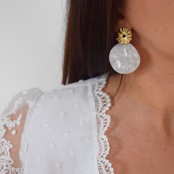 Boucles d'oreilles Ondine 9