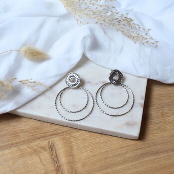 Boucles d'oreilles Alliance 6