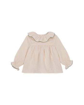 BLOUSE BÉBÉ BRIGITTE Écru 4