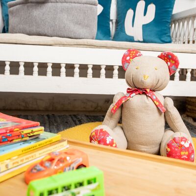 XXL articulated teddy bear, teddy bear, cuddly toy, child's room decoration, bear, plush toy