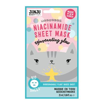 Masque en tissu à la niacinamide 1