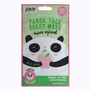 Masque en tissu panda 1