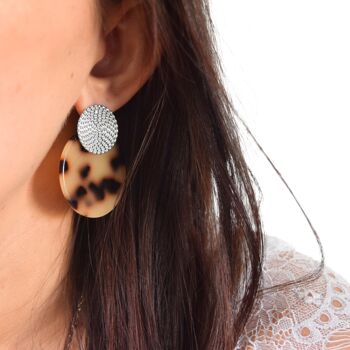 Boucles d'oreilles Leo 4