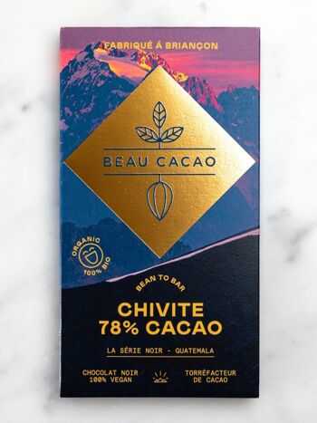 CHIVITE78% CACAO CHOCOLAT NOIR BIO 1