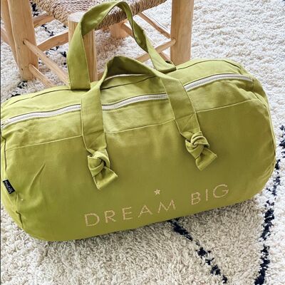 Bolsa de lona - aguacate - Dream Big