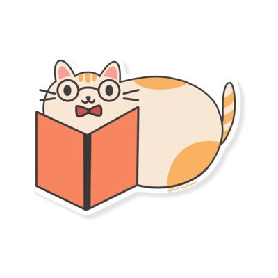 Libro di lettura del gatto