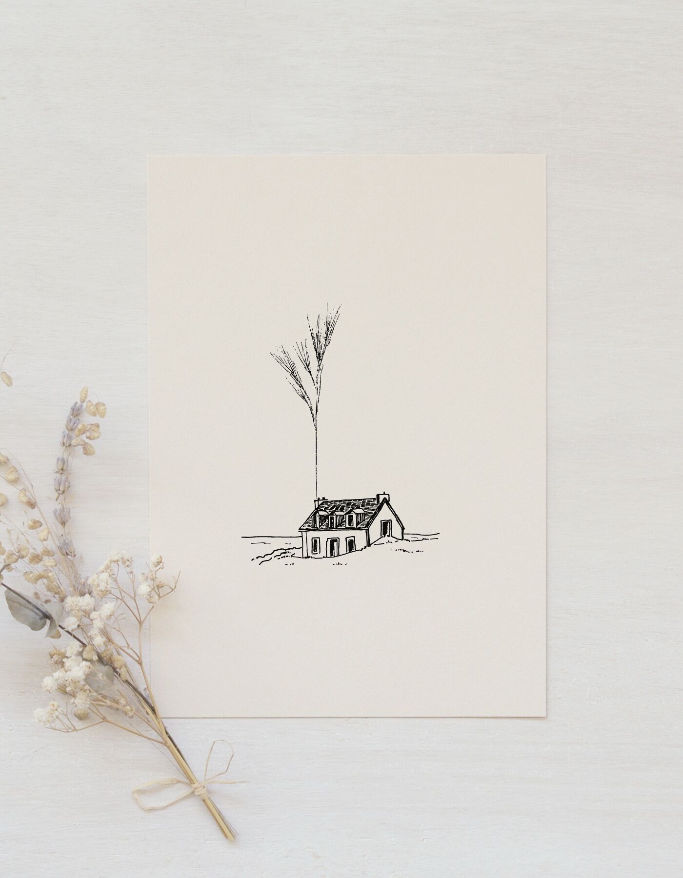 Haferplakat • „Wild Houses“-Sammlung • 23. Januar x Erzählung