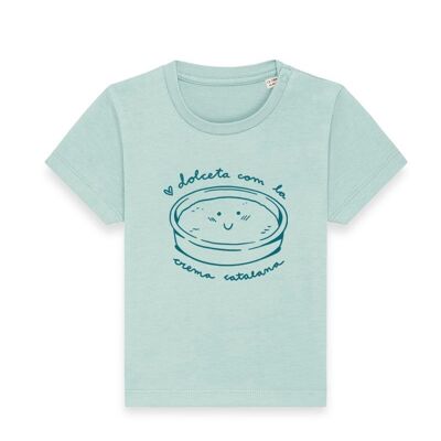 T-shirt per bambini Catalana Crema Ragazza