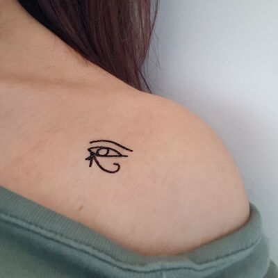 Horus eye temporary tattoo (set of 4)